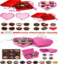 تصاميم حلويات شوكلاته Different Chocolate Candy