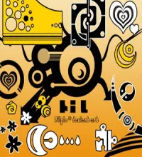 فرش فيكتور فوتوشوب جميله Pil's Vector Brushes Set 2