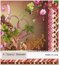 سكراب رومنسي جميل Scrap Set - Fallen In Love