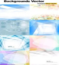 تحميل خلفيات فيكتور زجاجيه vectors - Backgrounds Vector Set