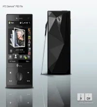 تصميم هاتف اتش تي سي ملف مفتوح HTC Diamond PSD