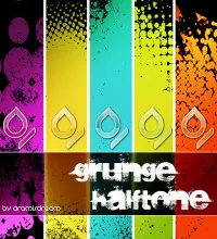 فرش فوتوشوب Halftone grunge روعه تحميل مباشر