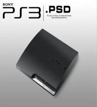 تحميل وتنزيل تصميم فوتوشوب مفتوح بلاي ستيشن Sony Playstation 3 PS3 .PSD