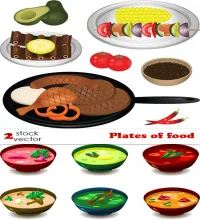 تصميم طعام روعه Plates of food