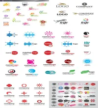 تحميل فيكتور شعارات Logo Elements Vector Set 21