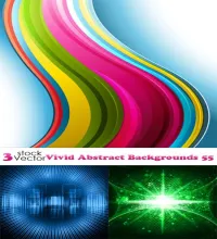 تحميل خلفيات فيكتور مميزه Vivid Abstract Backgrounds 55