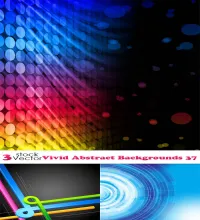 خلفيات فيكتور مميزه Vectors - Vivid Abstract Backgrounds 37
