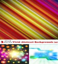 تحميل خلفيات فيكتور رائعه Vectors - Vivid Abstract Backgrounds 34