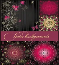 خلفيات ورود رائعه وجديده Backgrounds with flowers