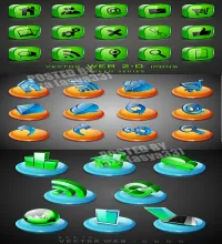 تحميل ايقونات فيكتور ويب Vectors - Web icons