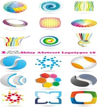 شعارات جديده روعه Shiny Abstract Logotypes 18