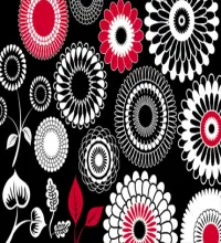 فرش فوتوشوب ورود يابانيه japanese flowers