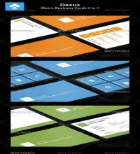 تحميل ملف مفتوح بطاقات psd - Metro Business Cards 3 in1