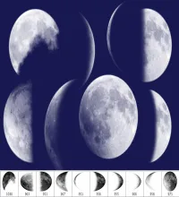 فرش القمر فوتوشوب Free Moon Brushes تحميل مباشر