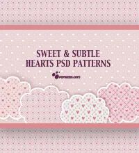 تحميل باترن فوتوشوب قلوب Free Hearts Patterns