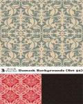 خلفيات نقش روعه Damask Backgrounds Set 52
