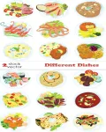 تصميم اطباق طعام مذهله Different Dishes