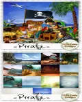 تحميل سكرابز سحاب و شواطيئ و شخصيات روعه Scrap Set - Pirate PNG and JPG Files