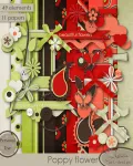 تحميل سكرابز ورود روعه Scrap Set - Poppy Flower