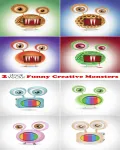 تحميل تصميم وحوش مضحكه Funny Creative Monsters