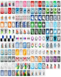 ايقونات المواقع الإجتماعية ملف تصميم مفتوح Free Social Media Icons PSDs
