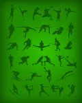 تحميل وتنزيل اشكال فوتوشوب رياضة Sports Shapes