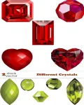 تصاميم كريستار جديده Vectors - Different Crystals
