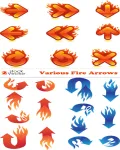 تصميم اسهم ناريه روعه Various Fire Arrows