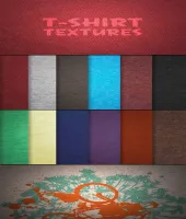 تحميل خامات اكثر من رائعه Texture - WeGraphics - T-Shirt Texture Pack