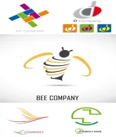 تحميل شعارات فيكتور vector - Logo Elements Vector Set #20