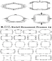 تحميل اطارات زخارف Swirl Ornament Frames 15