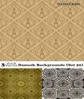 تحميل خلفيات نقش رائعه Damask Backgrounds (Set 50)