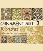 فرش فوتوشوب زخارف مميزه Ornament art brushes