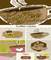 تحميل ستوكات قهوه فيكتور vector - Stock: Coffee vector