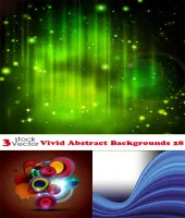 تحميل خلفيات مميزه Vectors - Vivid Abstract Backgrounds 28