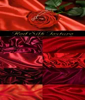 خامات حرير حمراء Red Silk Texture