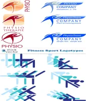 تحميل شعارات فيكتور رياضيه Vectors - Fitness Sport Logotypes