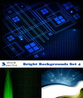 تحميل خلفيات رقميه Vectors - Bright Backgrounds Set 4