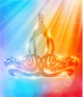تصميم رمضان بخلفيه ملونه فيكتور تحميل مباشر