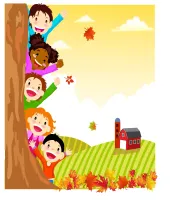 تصاميم اطفال خلف شجرة جميله واكثر من مميزة ملف مفتوح