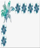تحميل وتنزيل تصميم فوتوشوب مفتوح بطاقة ورود زهور Flower Card PSD