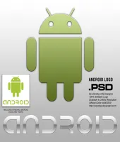 تحميل شعار اندوريد Android Logo .PSD تحميل مباشر