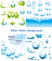 خلفيات قطرات ماء Water droplets economic backgrounds