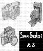 تحميل وتنزيل فرش فوتوشوب كاميرات الالات تصوير Camera Brushes