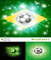 تصميم رياضي برازيل Vectors - Brazil 2014