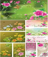 خلفيات ورود Summer backgrounds with flowers