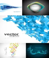 تحميل خلفيات فيكتور vectors - Backgrounds Vector Set #75