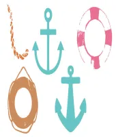 تحميل وتنزيل فرش فوتوشوب الادوات البحرية Grungy Marine Brushes