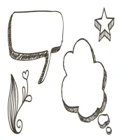 تحميل فرش فوتوشوب خربشة اشكال Free Sketchy Doodle Brushes